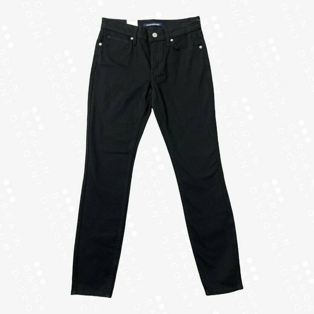 Calvin Klein Jeans Mid Rise Skinny Infinite Black Women's 27 X 30
